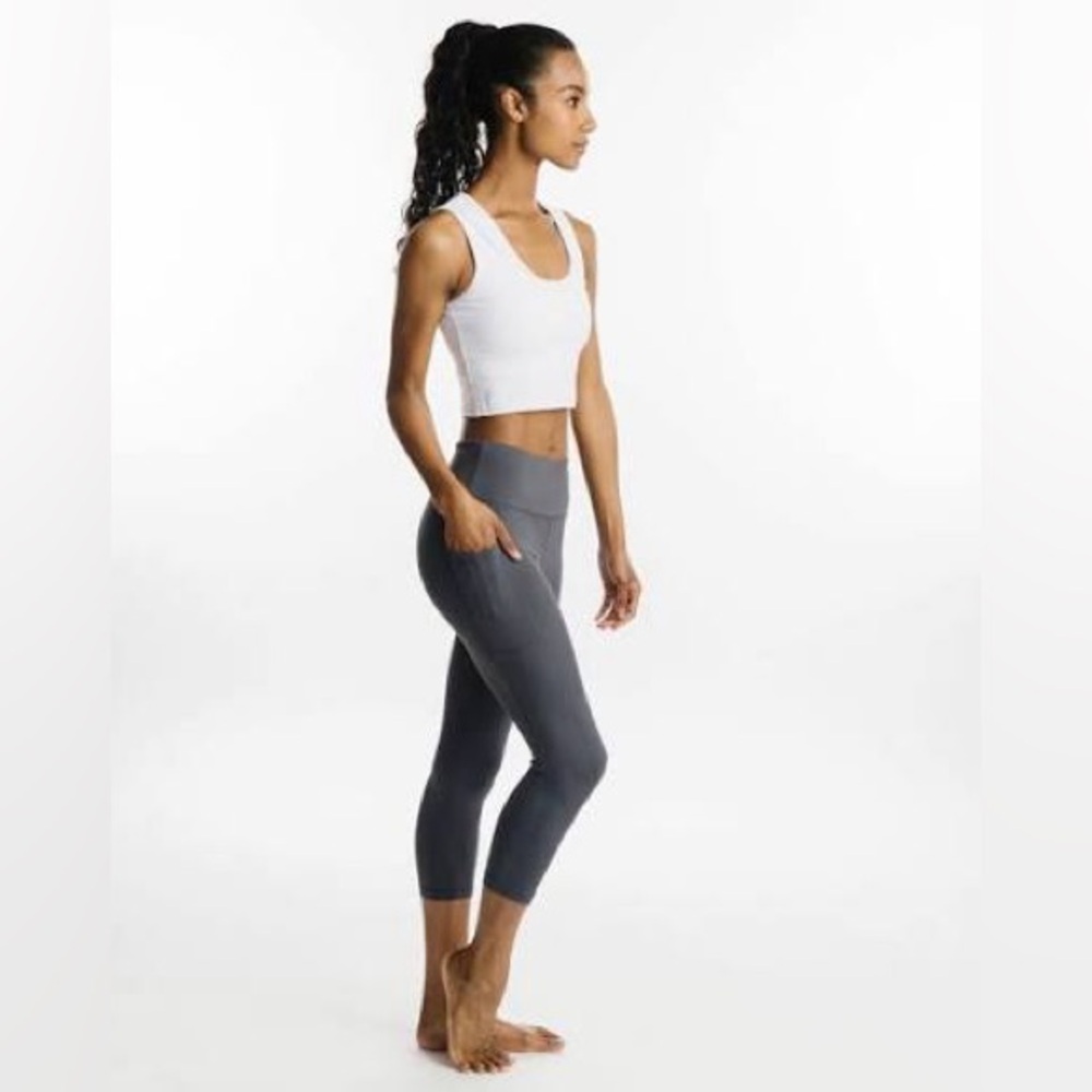 Zyia Active Wet Ash Pocket Light N Tight Leggings 20” Size 8/10